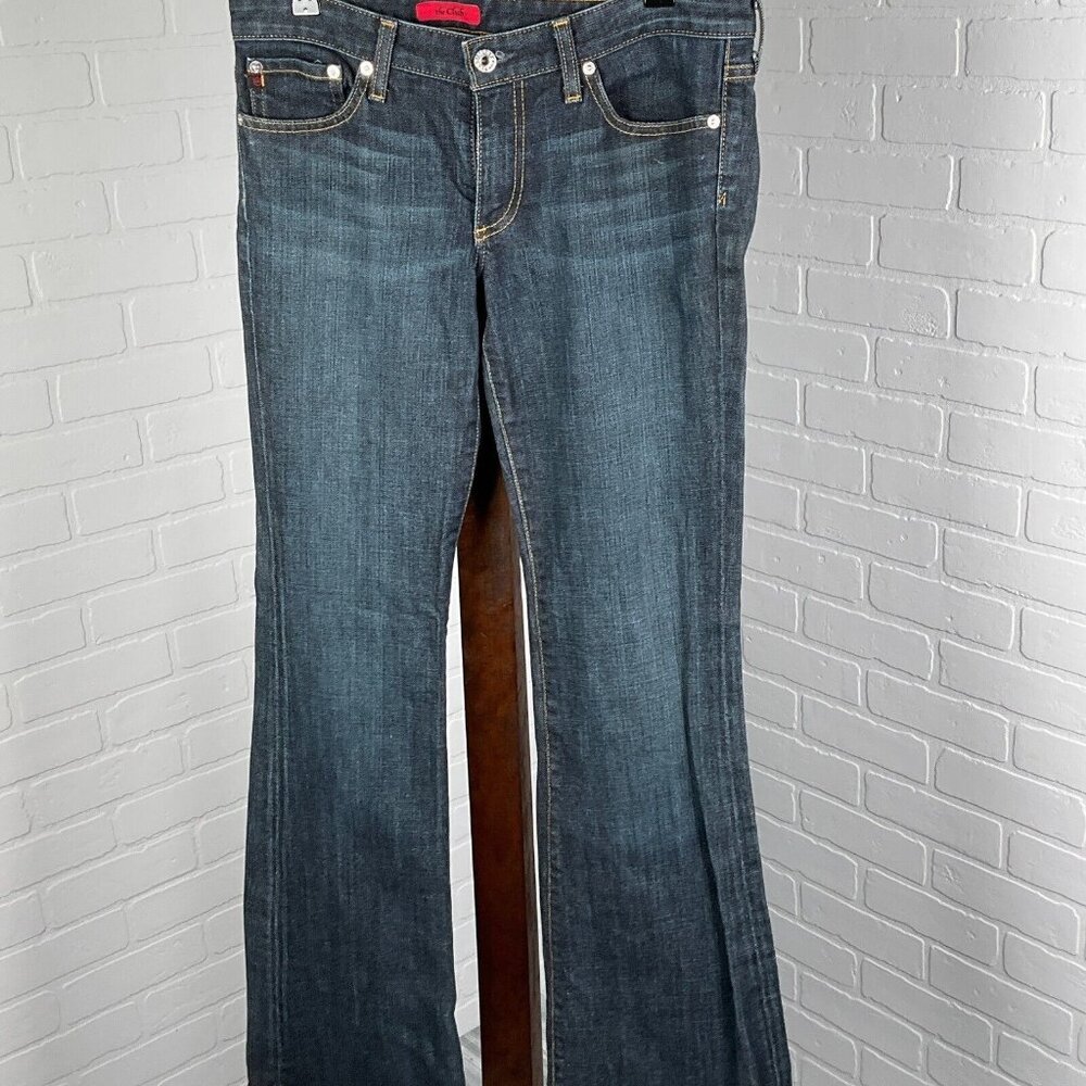 Adriano Goldschmied Jeans Women 29R Blue The Club Bootcut‎ Pima Cotton USA